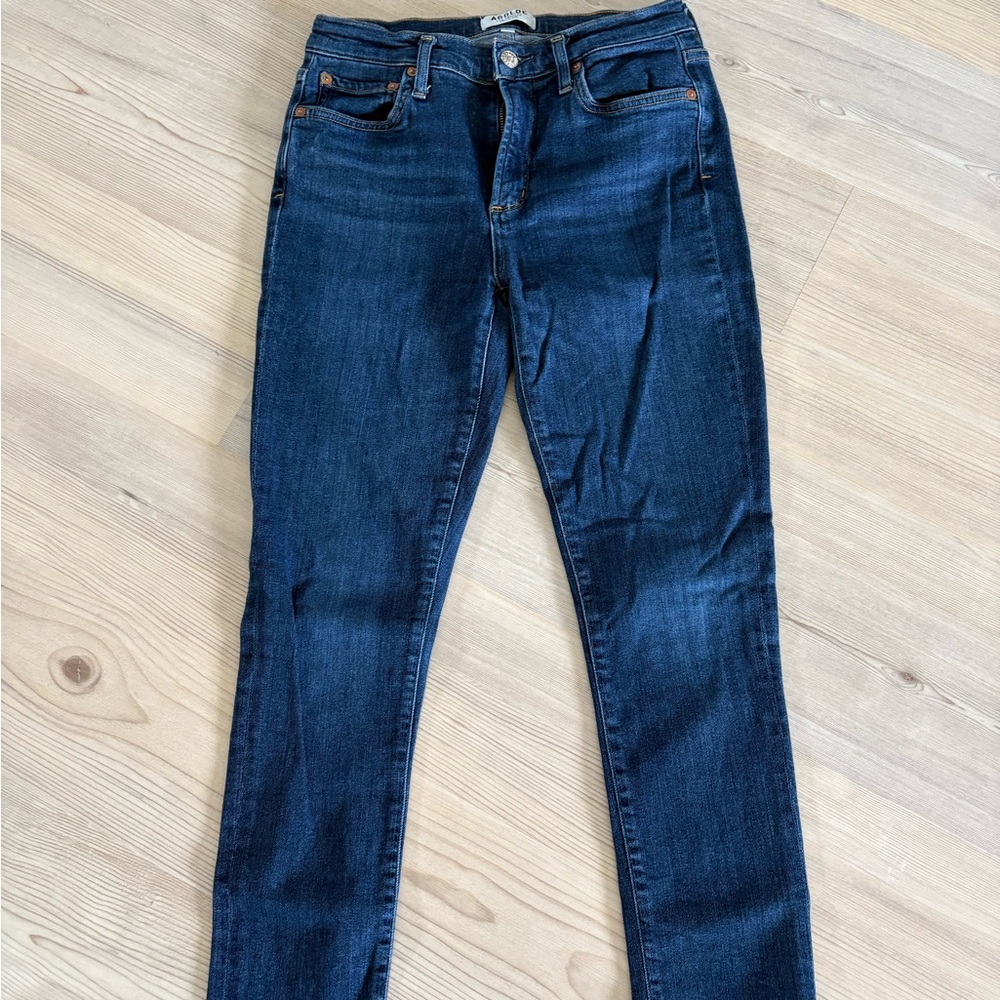 Agolde Dark Blue Women's Skinny Jeans